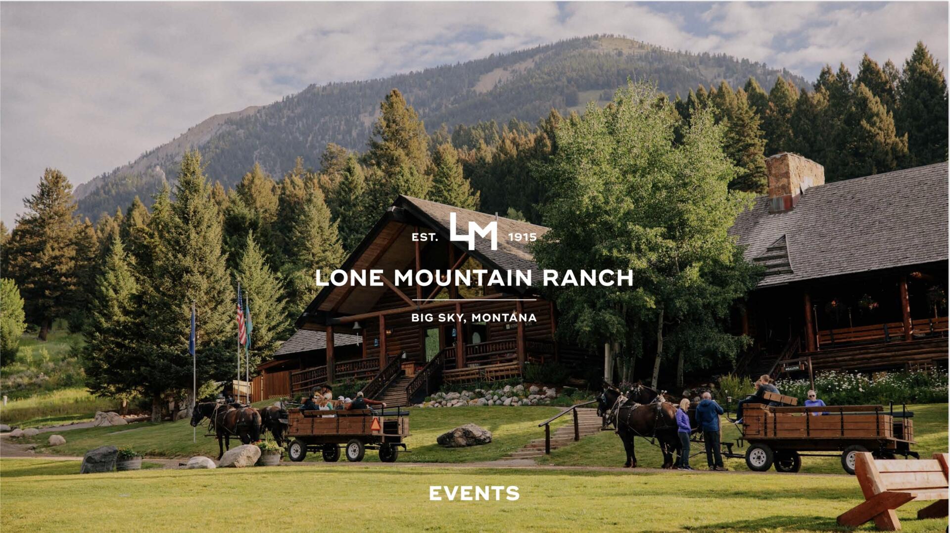 Lone Mountain Ranch Events Brochure